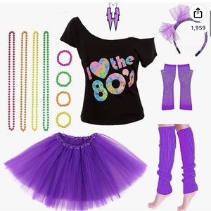 80’s outfit costume